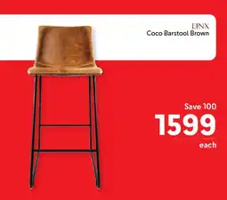 Makro LINX Coco Barstool Brown offer