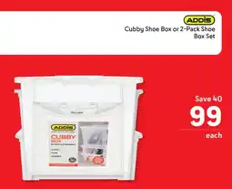 Makro ADDIS Cubby Shoe Box or Shoe offer