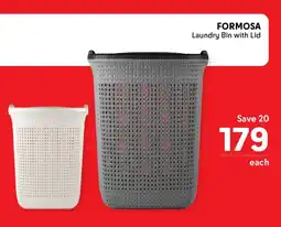 Makro FORMOSA Laundry Bin with Lid offer