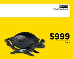 Makro Weber Q1000 Gas Braai offer