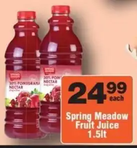 Check Star Spring Meadow Fruit Juice offer