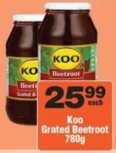 Check Star Koo Grated Beetroot offer