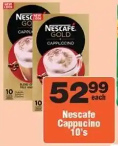 Check Star Nescafe Cappucino offer