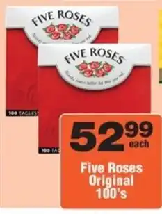 Check Star Five Roses Original offer