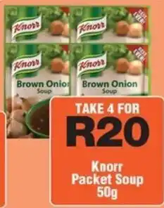 Check Star Knorr Packet Soup offer