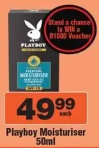 Check Star Playboy Moisturiser offer