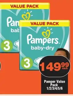 Check Star Pamper Value Pack offer