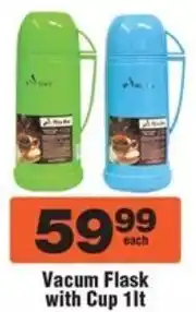 Check Star Vacum Flask with Cup offer