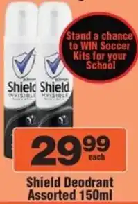 Check Star Shield Deodrant Assorted offer