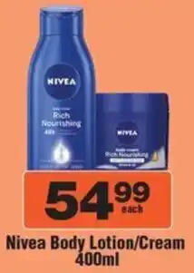 Check Star Nivea Body Lotion/Cream offer