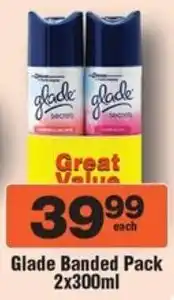 Check Star Glade Banded Pack offer