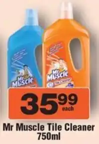 Check Star Mr Muscle Tile Cleaner offer