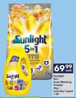 President Hyper Sunlight 5in1 Auto Washing Powder/ Laundry Liquid offer