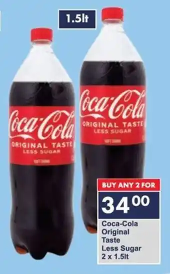 President Hyper Coca-Cola Original Taste Less Sugar offer
