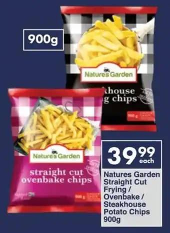 President Hyper Natures Garden Straight Cut Frying/ Ovenbake/ Steakhouse Potato Chips offer