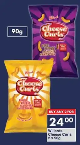 President Hyper Willards Cheese Curls offer