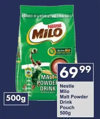 President Hyper Nestle Milo Malt Powder Drink Pouch offer