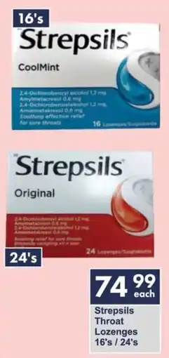 President Hyper Strepsils Throat Lozenges offer