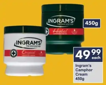 President Hyper Ingram's Camphor Cream offer