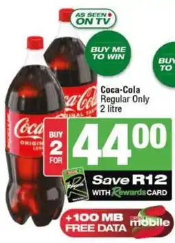 SuperSpar Coca-Cola Regular Only offer