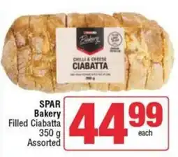 SuperSpar SPAR Bakery Filled Ciabatta Assorted offer