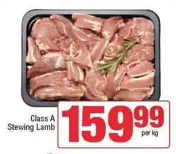 SuperSpar Class A Stewing Lamb offer
