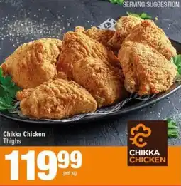 SuperSpar Chikka Chicken Thighs offer