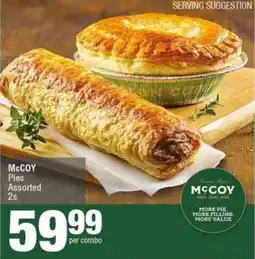 SuperSpar McCOY Pies Assorted offer