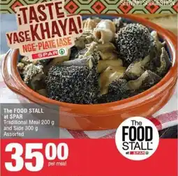 SuperSpar The FOOD STALL at SPAR Traditional Meal and Side Assorted offer