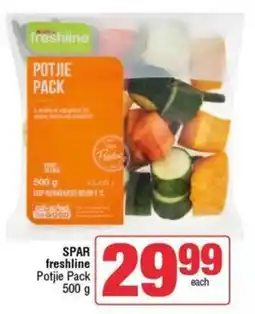 SuperSpar SPAR freshline Potjie Pack offer