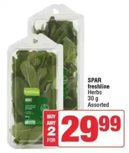 SuperSpar SPAR freshline Herbs Assorted offer