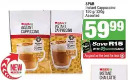 SuperSpar SPAR Instant Cappuccino Assorted offer