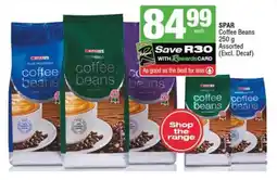 SuperSpar SPAR Coffee Beans Assorted offer