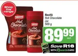 SuperSpar Nestlè Hot Chocolate Jar offer