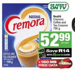 SuperSpar Nestlé Cremora Coffee and Tea Creamer offer