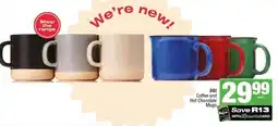 SuperSpar SGI Coffee and Hot Chocolate Mugs offer