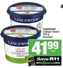 SuperSpar Lancewood Cottage Cheese Assorted offer