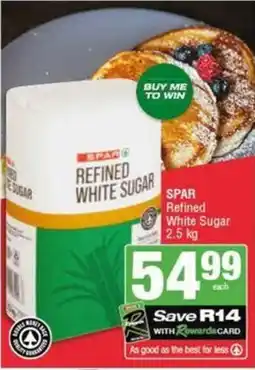 SuperSpar SPAR Refined White Sugar offer