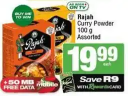 SuperSpar Rajah Curry Powder Assorted offer