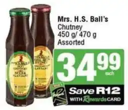 SuperSpar Mrs. H.S. Ball's Chutney Assorted offer