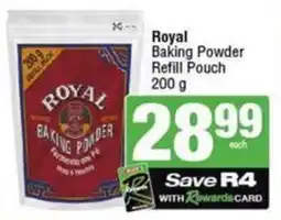 SuperSpar Royal Baking Powder Refill Pouch offer