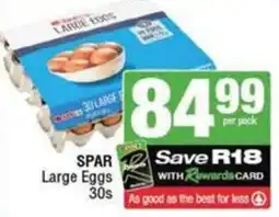 SuperSpar SPAR Large Eggs offer