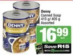SuperSpar Denny Canned Soup Assorted offer