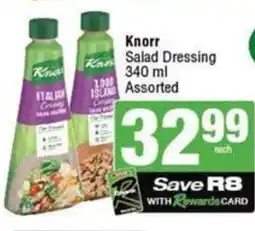 SuperSpar Knorr Salad Dressing Assorted offer