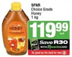 SuperSpar SPAR Choice Grade Honey offer
