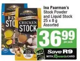 SuperSpar Ina Paarman's Stock Powder and Liquid Stock Assorted offer