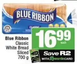SuperSpar Blue Ribbon Classic White Bread Sliced offer