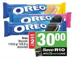 SuperSpar Oreo Biscuits Assorted offer