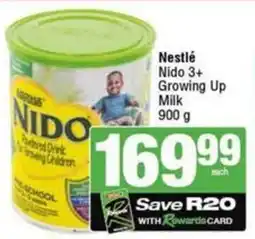 SuperSpar Nestlé Nido 3+ Growing Up Milk offer