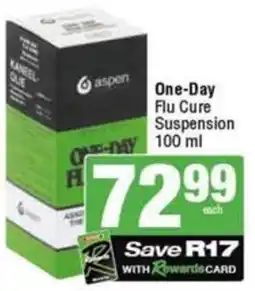 SuperSpar One-Day Flu Cure Suspension offer